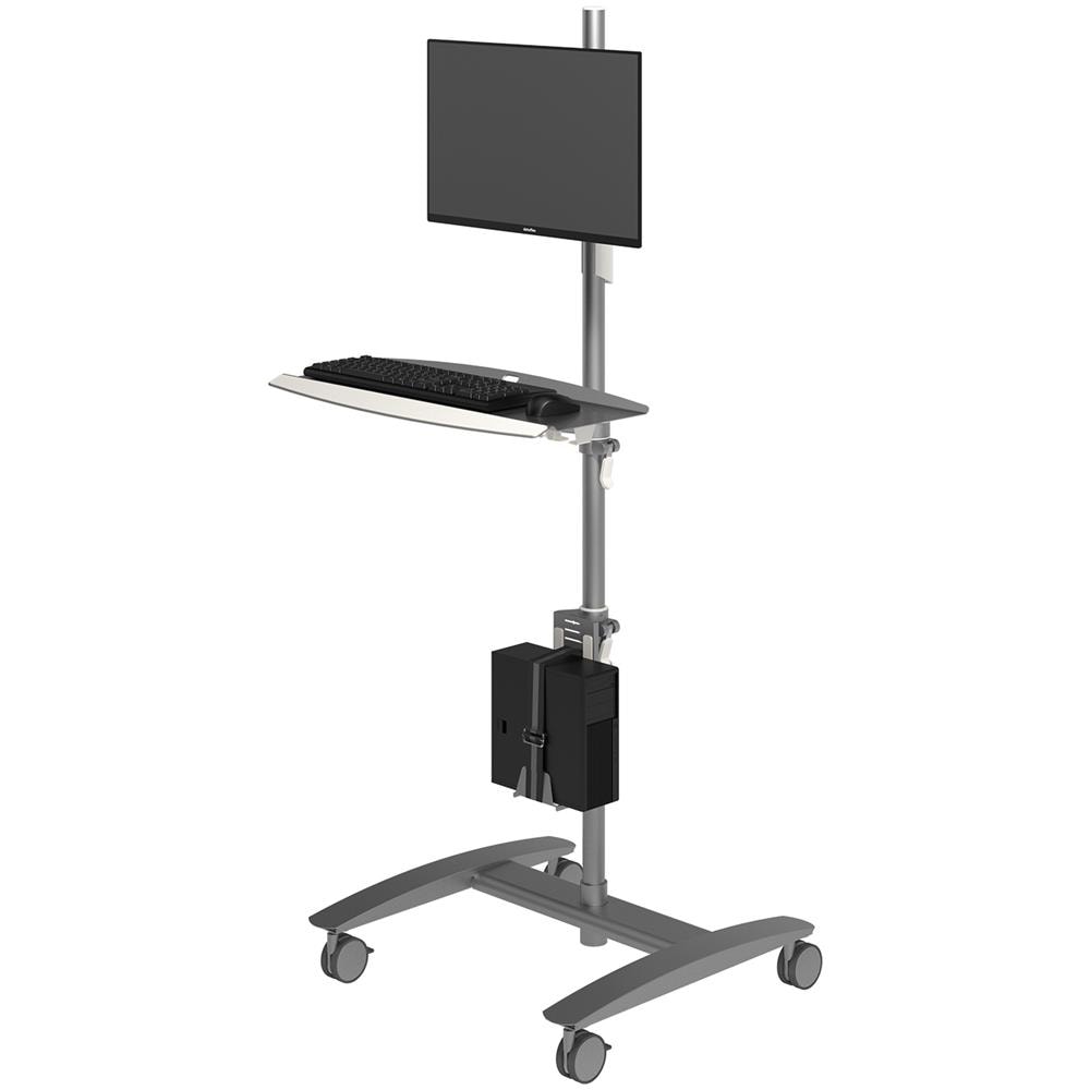 Viewmate Postazione di Lavoro - Pavimento 702 Colore Argento - Foto 1