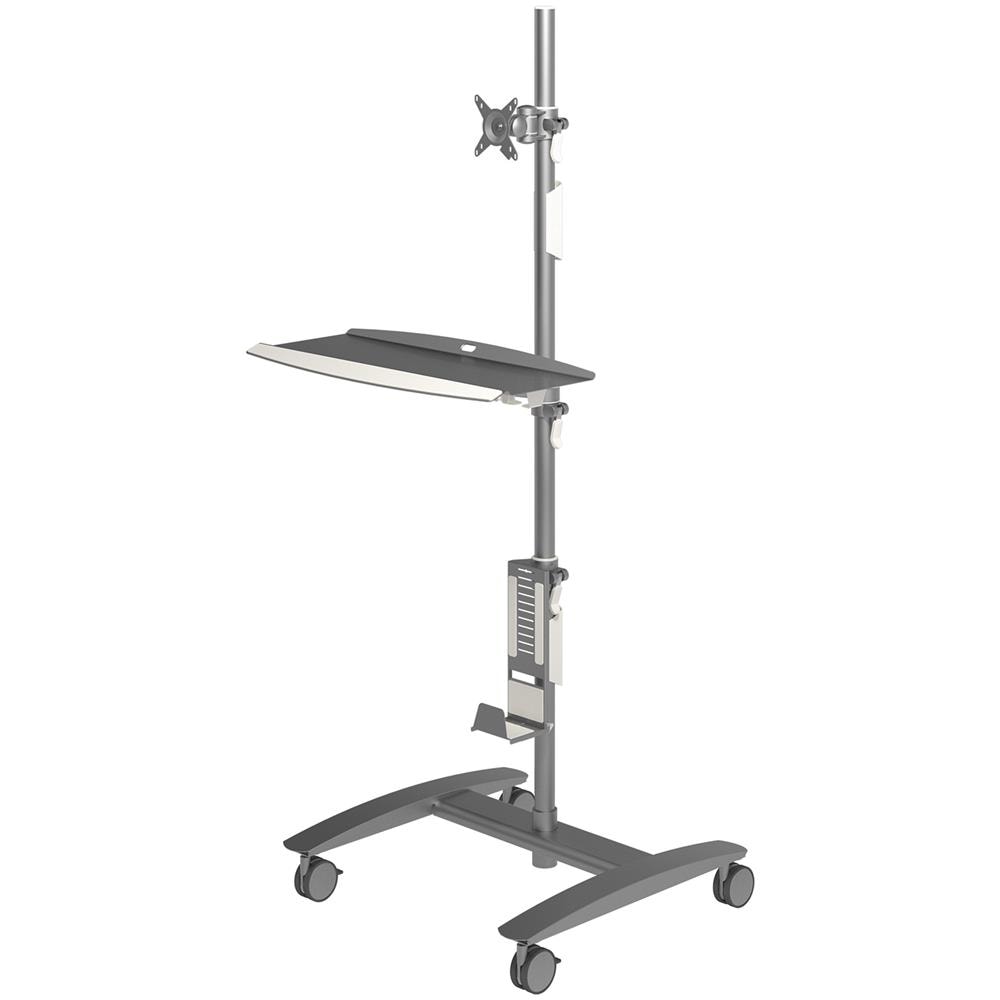 Viewmate Postazione di Lavoro - Pavimento 702 Colore Argento - Foto 2