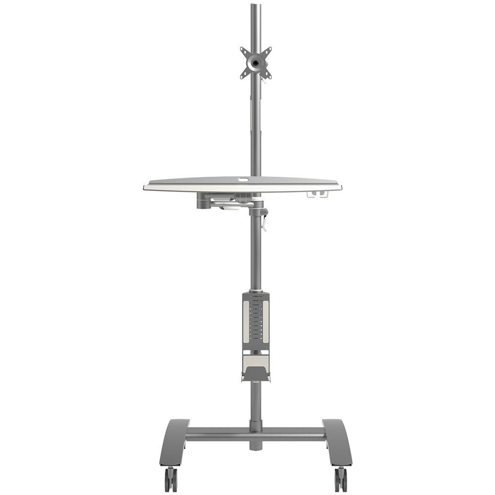 Viewmate Postazione di Lavoro - Pavimento 702 Colore Argento - Foto 4
