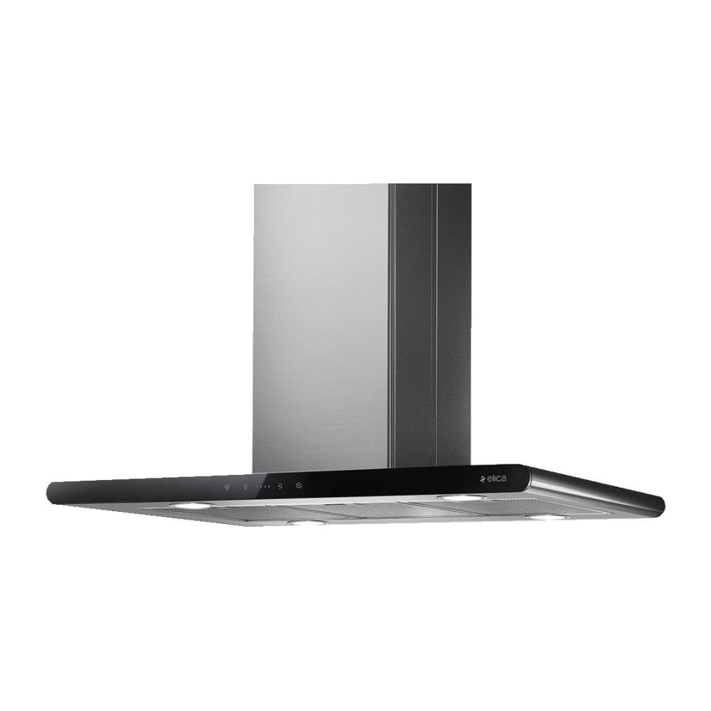 Cappa ad Isola BLIX-WHIX / A / 90X45 Aspirante Colore Acciaio Inox / Nero  - Foto 2