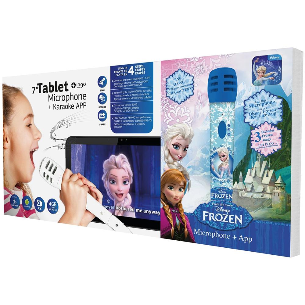 Frozen Tablet Karaoke Display 7" Ram 1GB Storage 4GB +Slot MicroSD Wi-Fi Bluetooth Fotocamera 2Mpx Android 4.4 - Foto 1