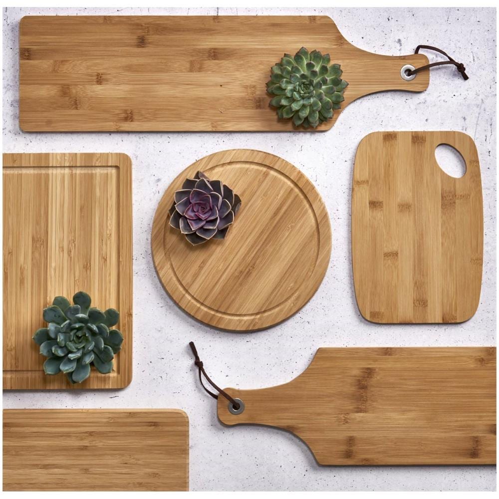 Tagliere E Servire Bambo Con Manico, - Foto 3