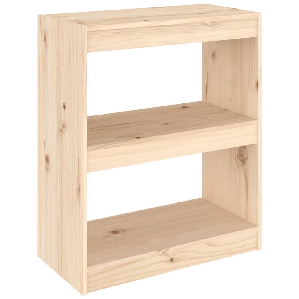 Libreria / divisorio 60x30x71,5 Cm In Legno Massello Di Pino - Foto 2