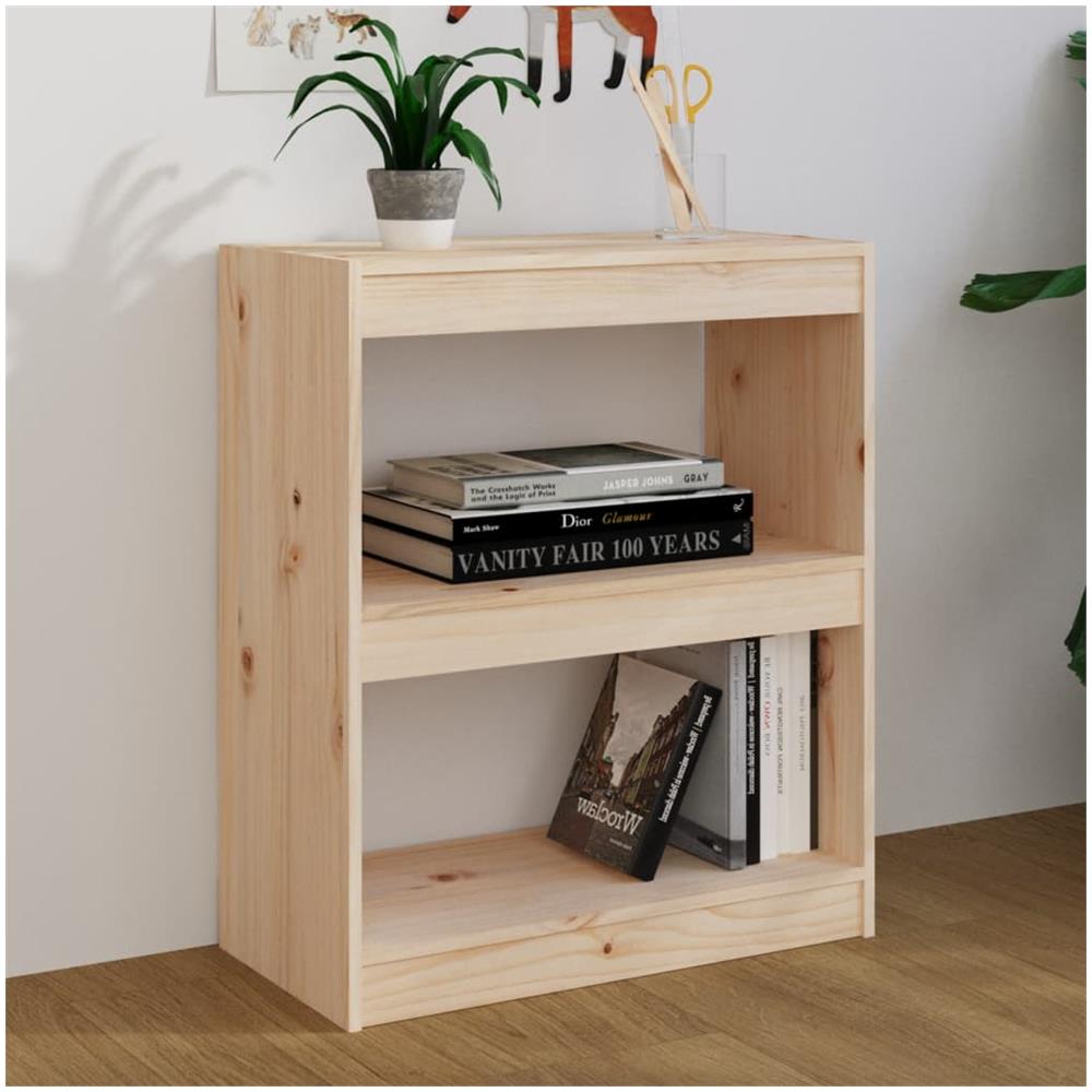 Libreria / divisorio 60x30x71,5 Cm In Legno Massello Di Pino - Foto 3