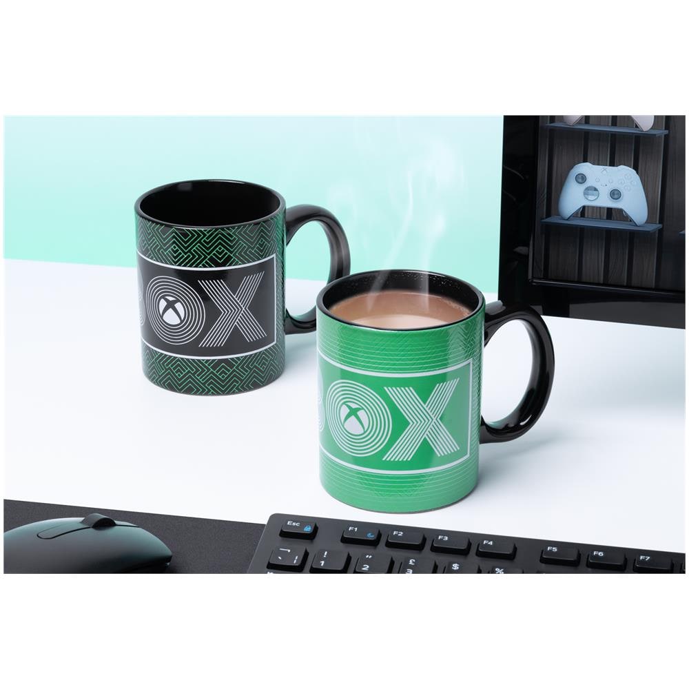Tazza Da Caffè Termica Xbox - Heat Change Mug Microsoft Xbox 300 Ml - Paladone - Foto 2