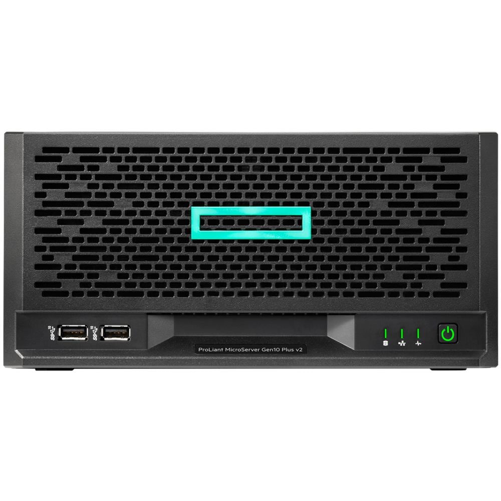 Server Ultra Micro Tower ProLiant MicroServer Gen10+ v2 Processore Intel Xeon E-2314 Quad Core 2,8 GHz Ram 16 GB No Hard Disk No Sistema Operativo - Foto 1