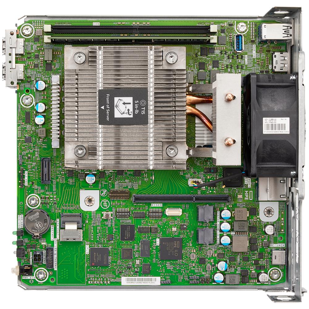 Server Ultra Micro Tower ProLiant MicroServer Gen10+ v2 Processore Intel Xeon E-2314 Quad Core 2,8 GHz Ram 16 GB No Hard Disk No Sistema Operativo - Foto 6