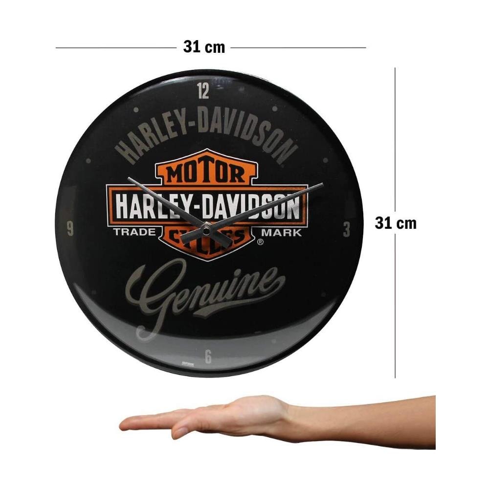 Harley Davidson Genuine Wall Clock - Foto 1
