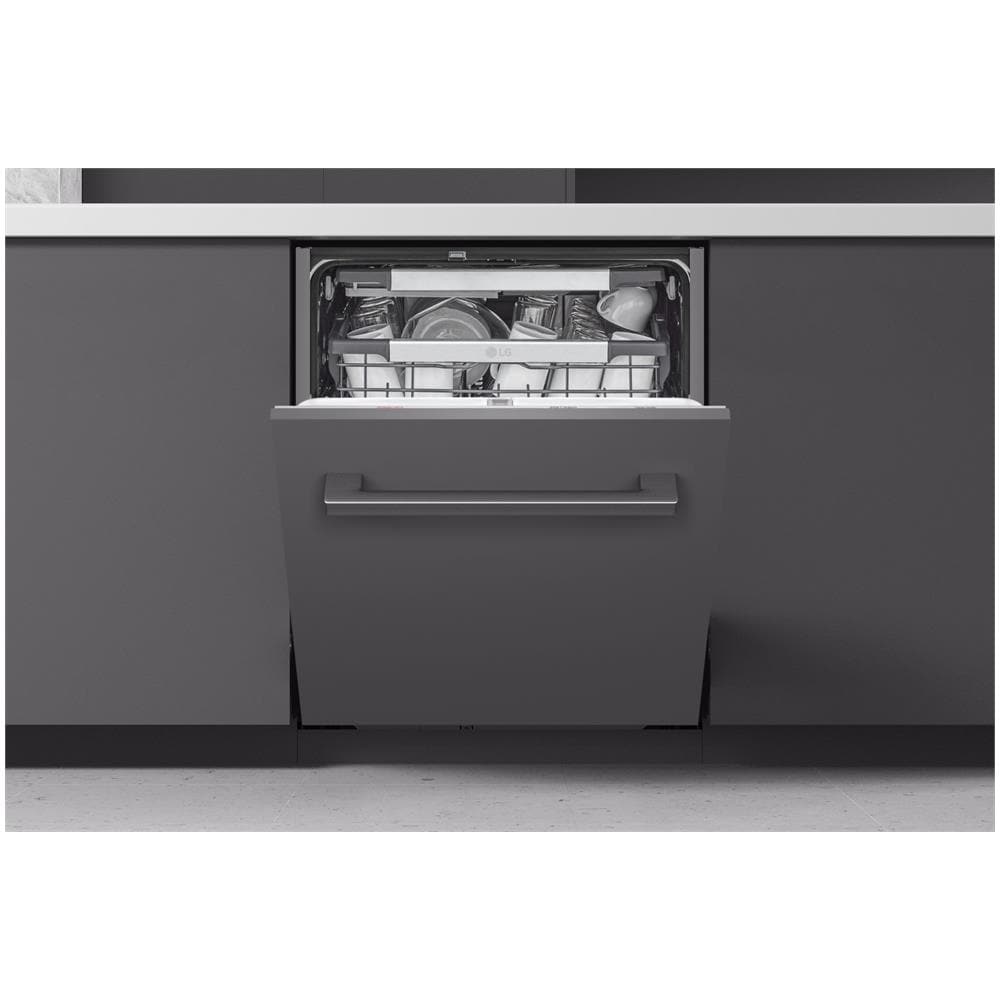 Lavastoviglie QuadWash DB475TXS da Incasso a Scomparsa Totale Classe A Capacità 14 Coperti - Foto 1