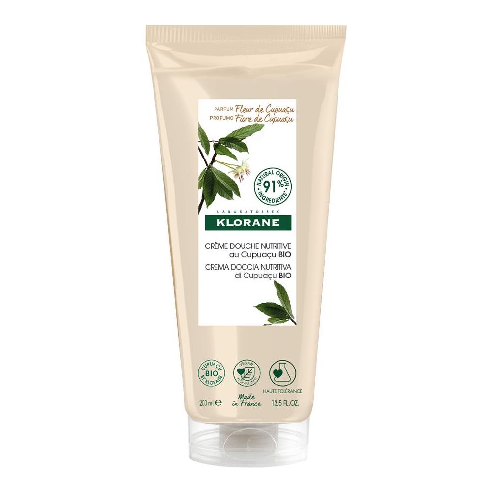 Crema Per La Doccia Per Burro Di Cupuacu Appositamente Progettata Per La Pelle Secca E Molto Secca, Klorane, Flor De Cupuacu, 200 Ml - Foto 1
