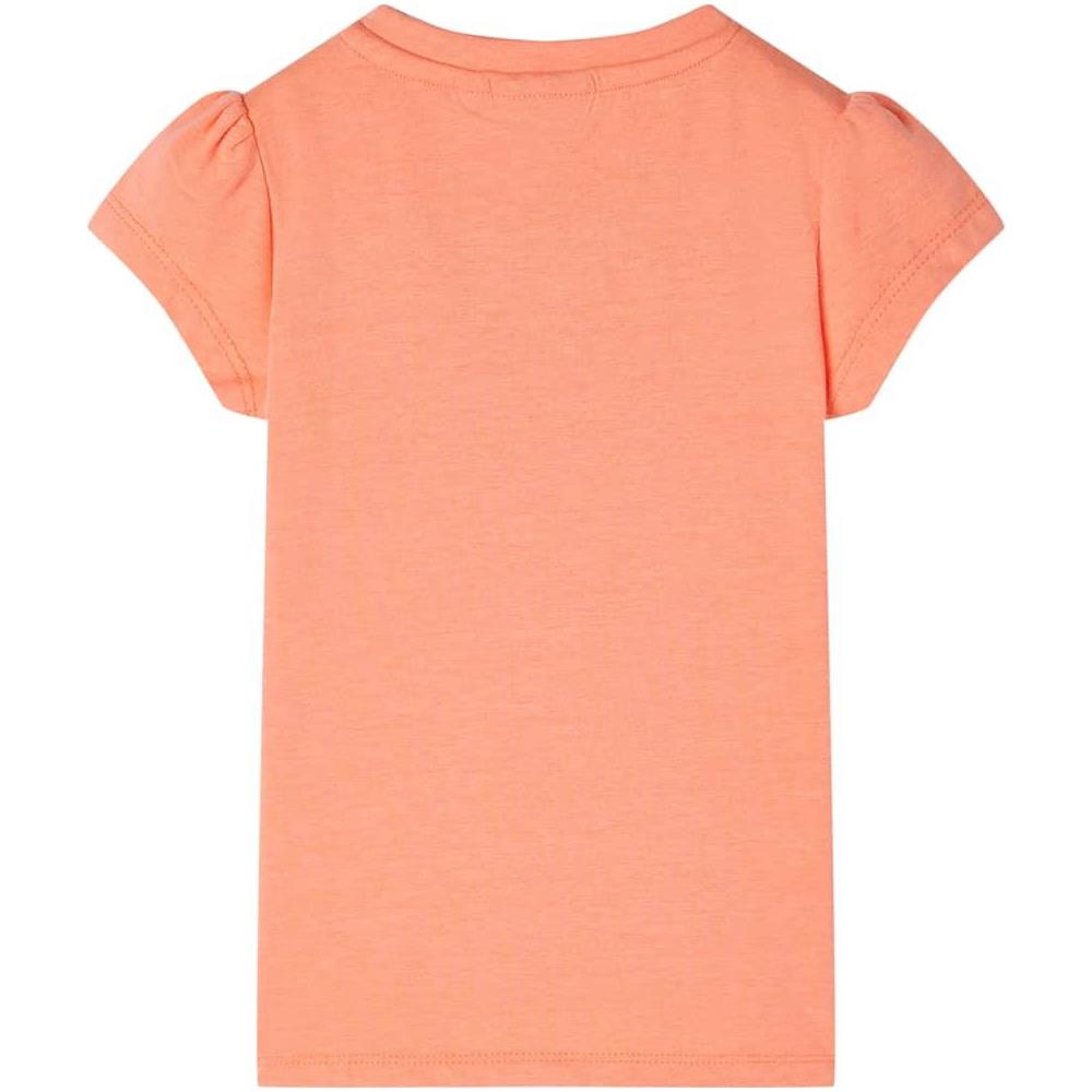 Maglietta Bambina Maniche Arancione Neon 104 - Foto 2