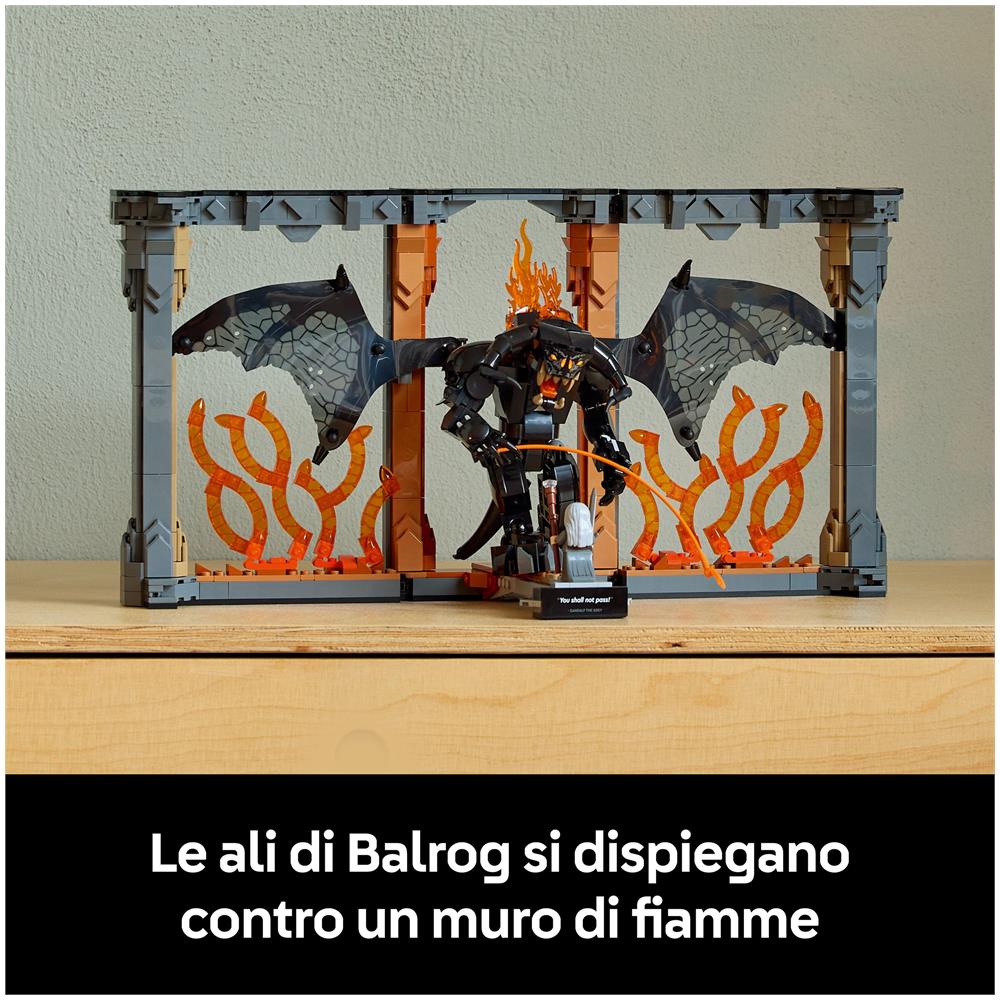 ICONS Il Signore degli Anelli: Book Nook del Balrog™ - Foto 42
