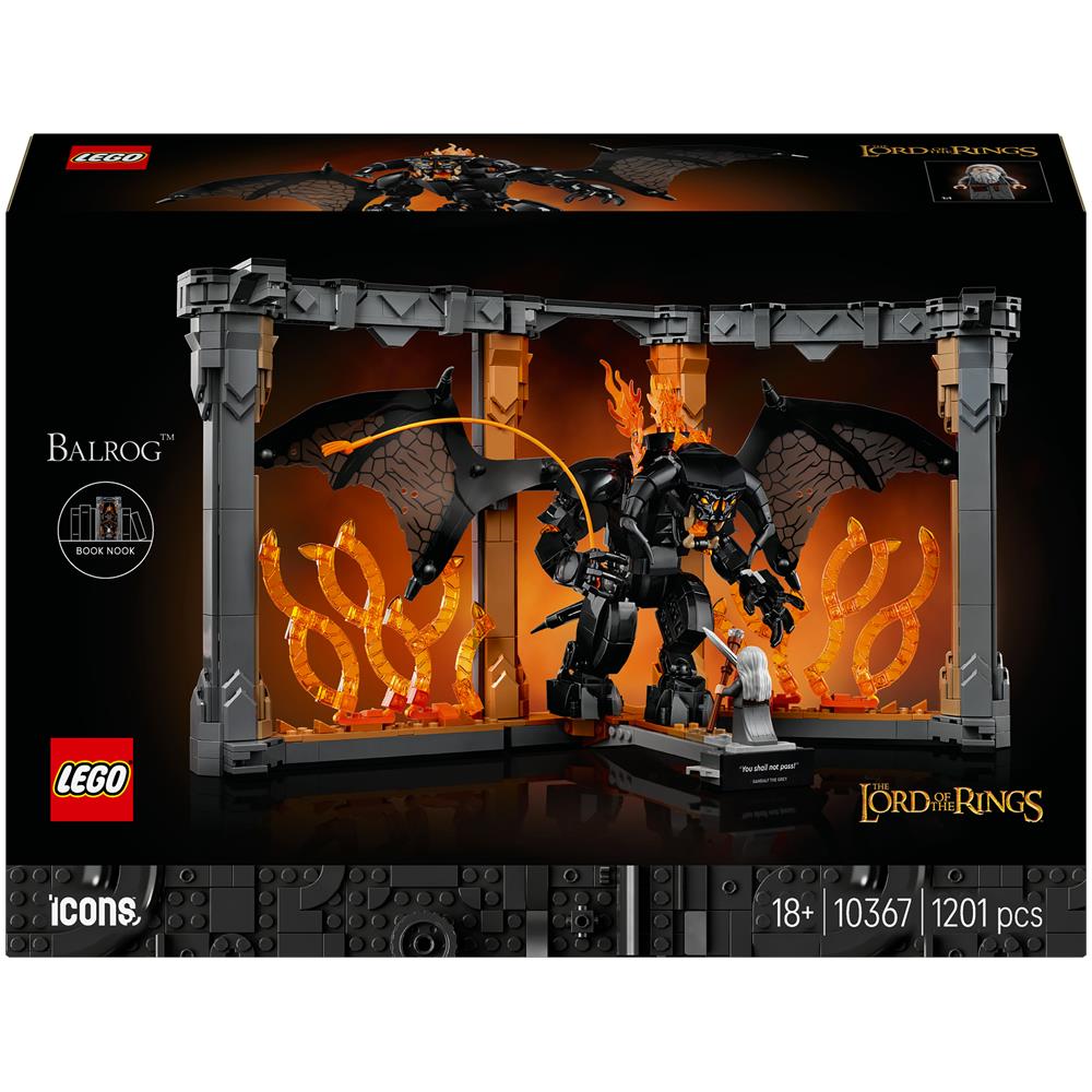 ICONS Il Signore degli Anelli: Book Nook del Balrog™ - Foto 1