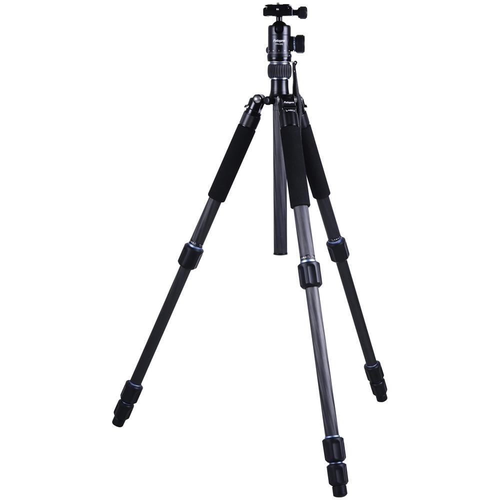 Treppiede con Testa a Sfera Altezza Max 157.5 cm Nero e Grigio RL22509 - Foto 1