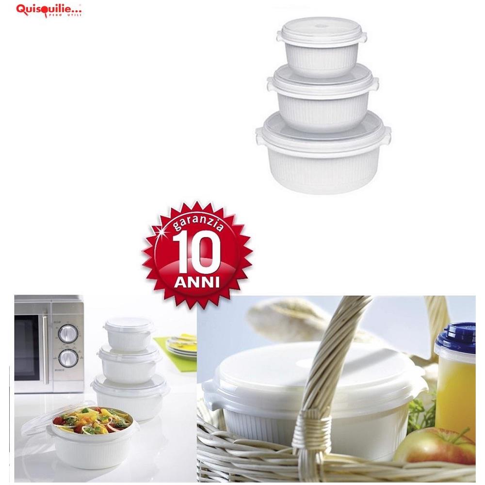 Set di pentole per microonde Micro Family a 3 pezzi - Foto 4