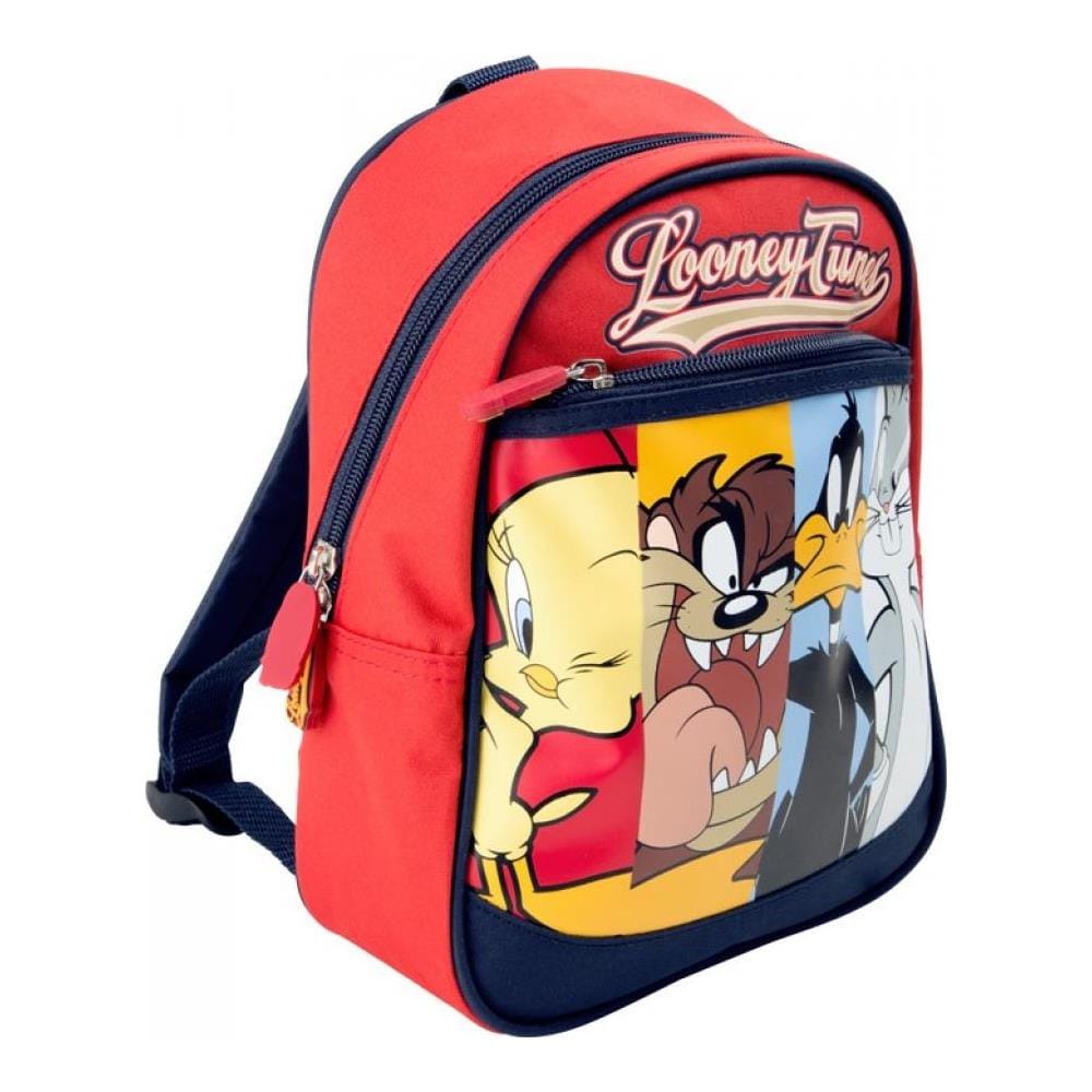 Zainetto Bimbi Looney Tunes Con 2 Tasche A Zip - Foto 1