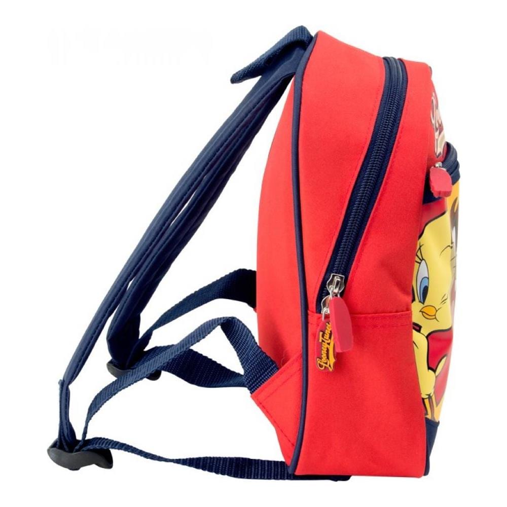 Zainetto Bimbi Looney Tunes Con 2 Tasche A Zip - Foto 2