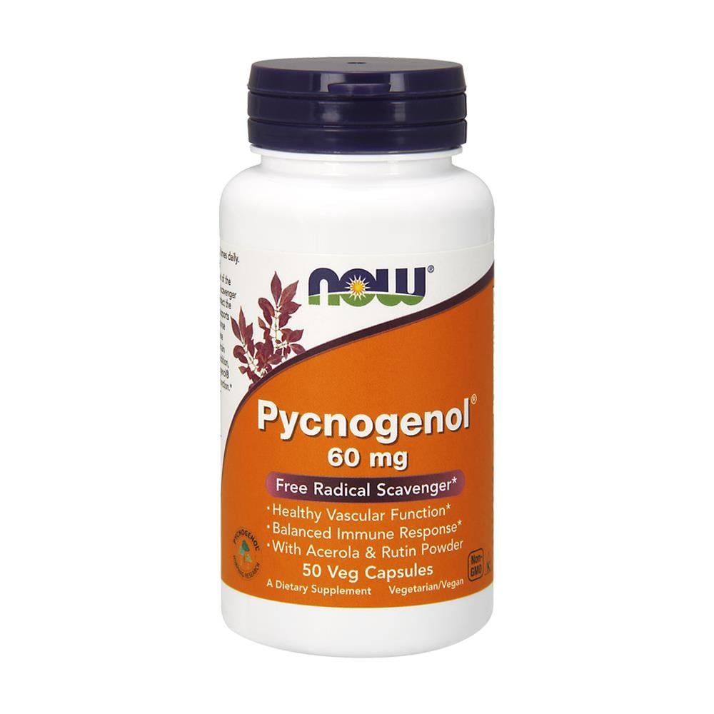 Pycogenol 60mg + Acerola & Rutin Powder - 50 Vcaps - Foto 1