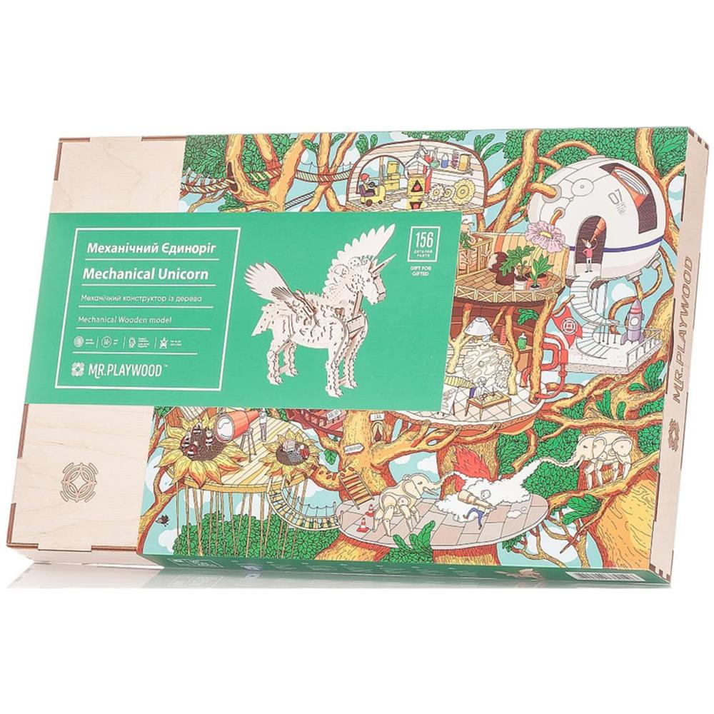 Kit Per Modellino In Legno Unicorn 156 Pz - Foto 8