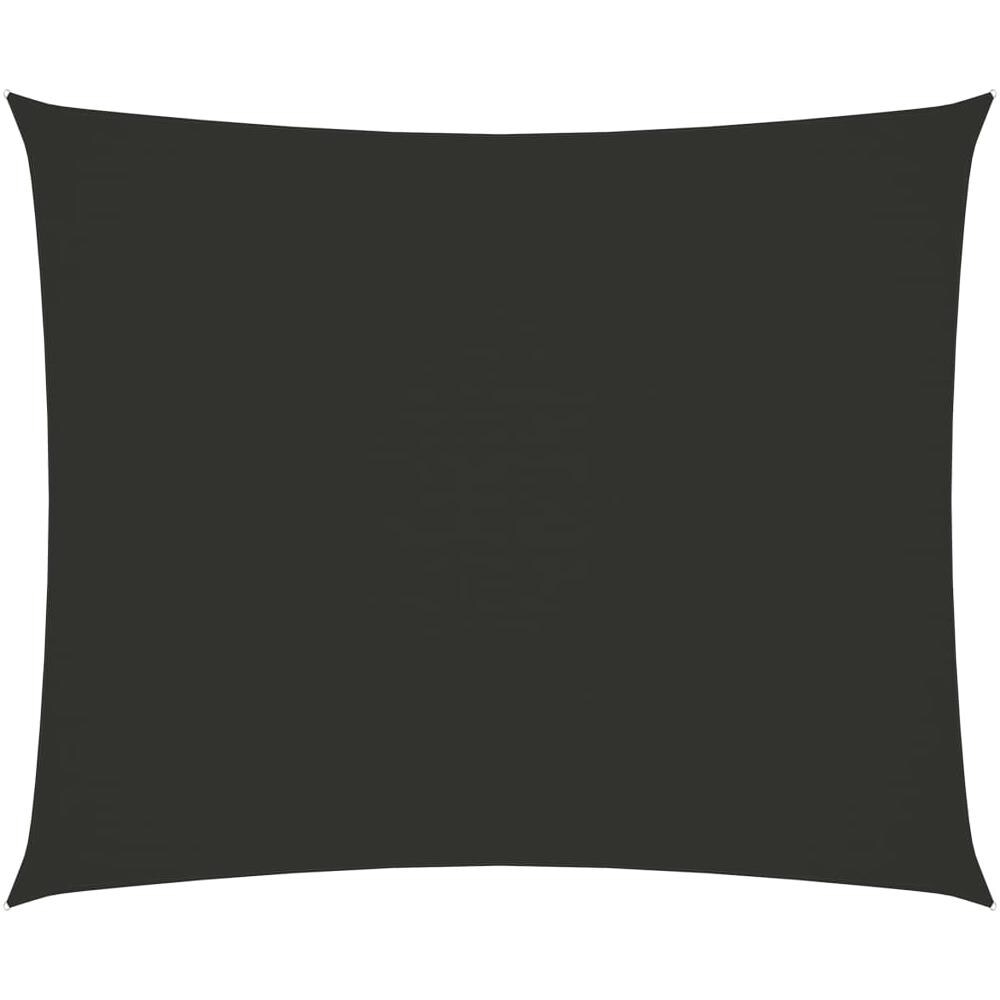 Parasole a Vela Oxford Rettangolare 2x3 m Antracite - Foto 1