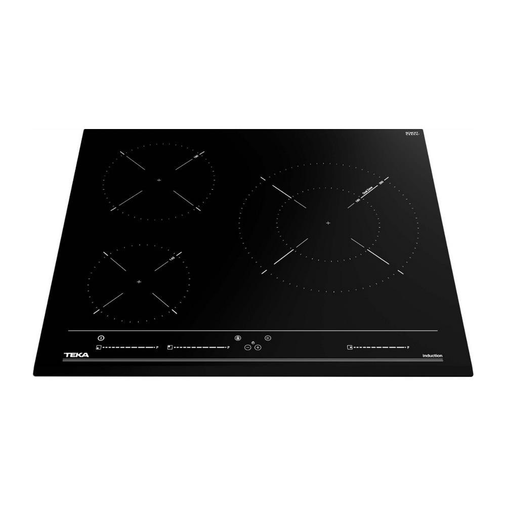 Piano Cottura A Induzione 60cm 3 Fuochi 7200w Nero - 112520017 - Foto 2