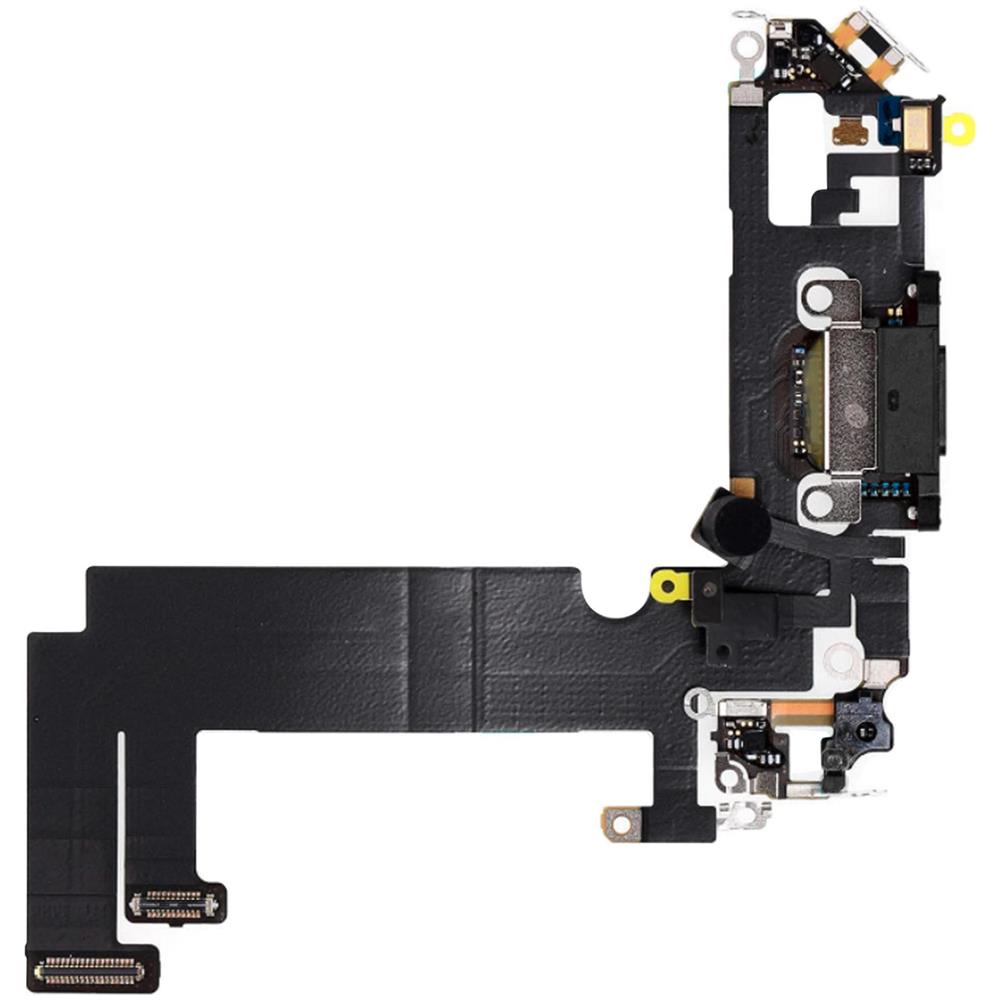 Connettore Di Ricarica Lightning E Microfono Di Ricambio Iphone 12 Mini Nero - Foto 5