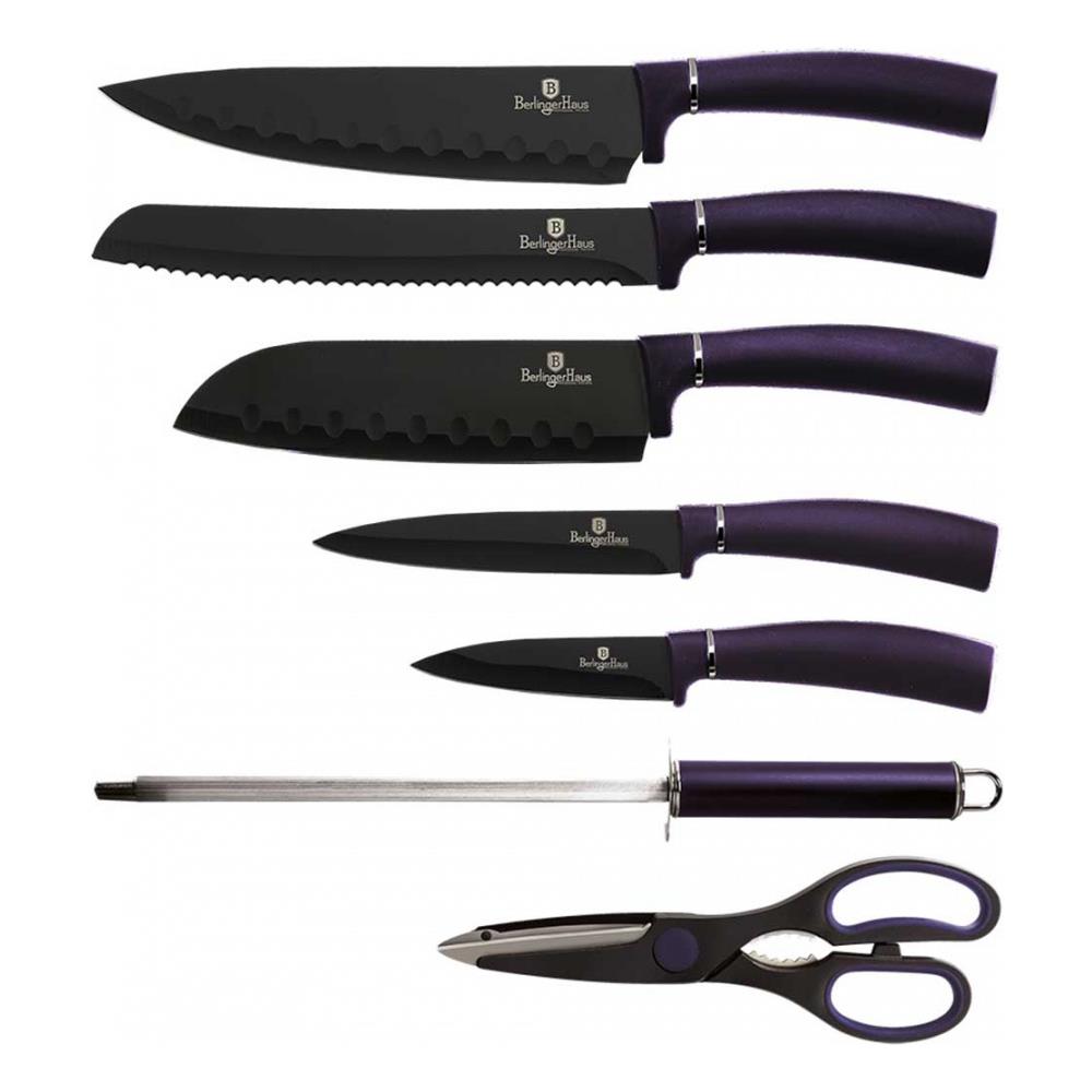 Coltello Bh-2560 Viola In Un Supporto - Foto 2