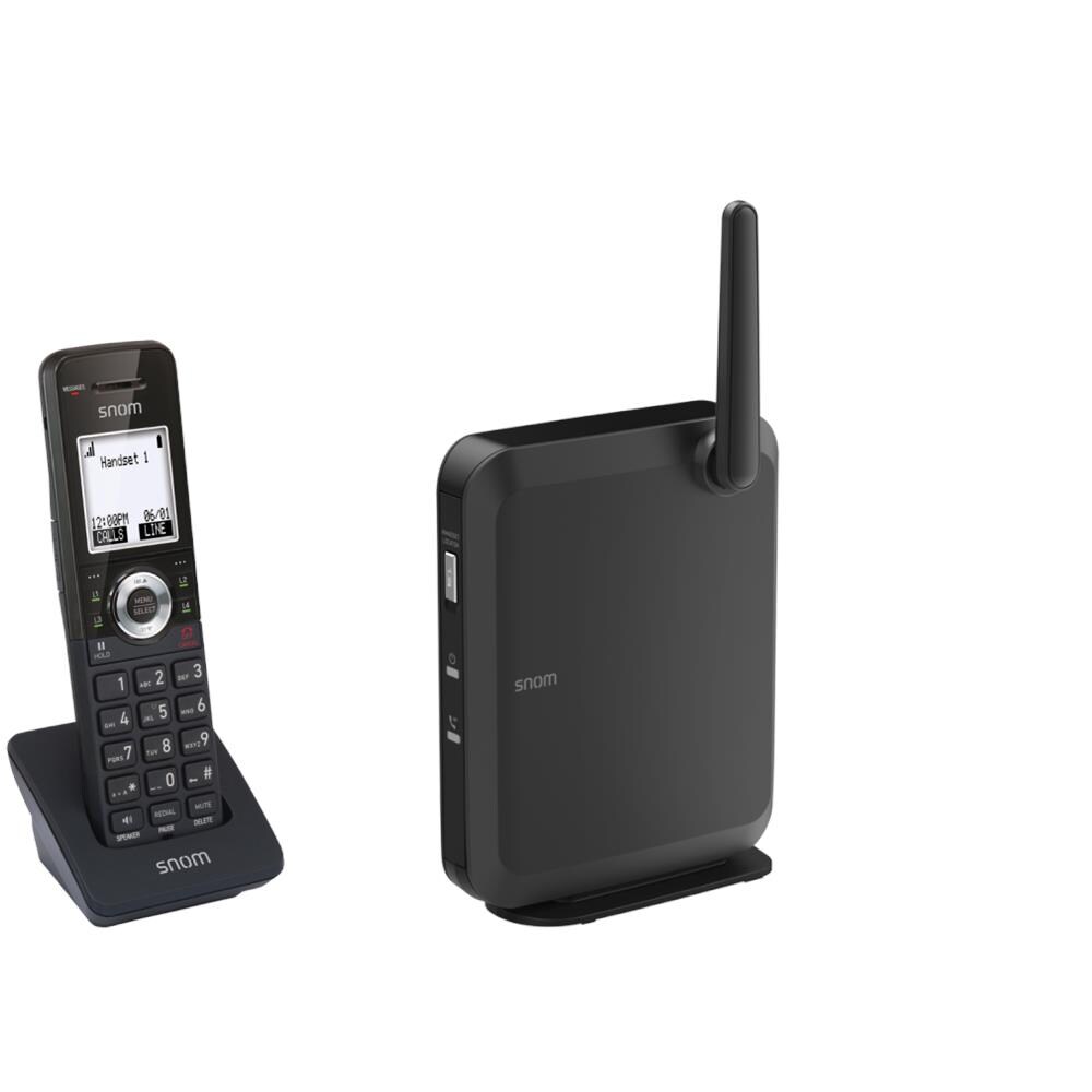 M100 BASE STATION + M10 HANDSET PACKAGE UP TO 6 PARALLEL CALLS UP TO 8 HANDSETS - Foto 1