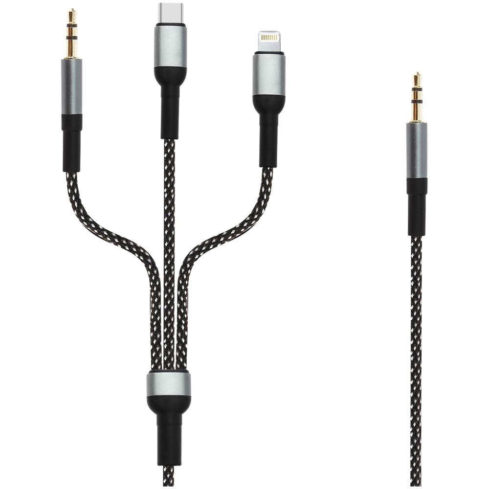 Adam Hall K4YWMM0180 Cavo Audio Rean Jack Stereo Da 3,5 Mm A 2 XLR Maschio 18 Mt