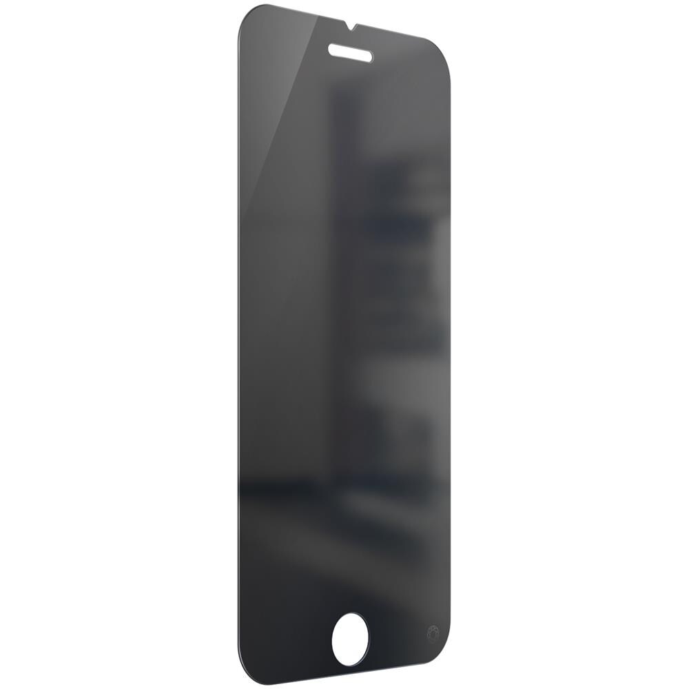Pellicola Per Iphone 6, 6s, 7, 8, Se 2020 E 2022 Anti-spia, Force Glass Nera - Foto 2