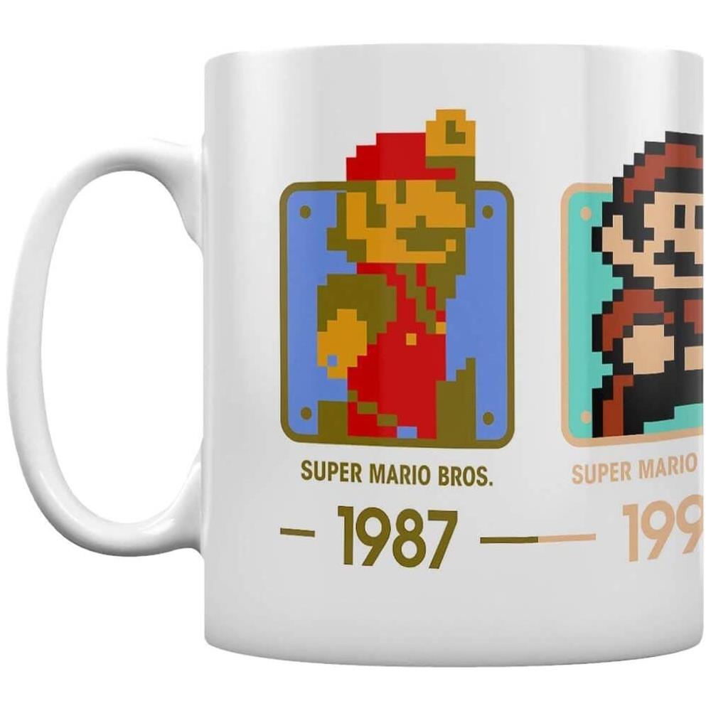 Nintendo Super Mario - Tazza Mario Attraverso I Secoli - Foto 2