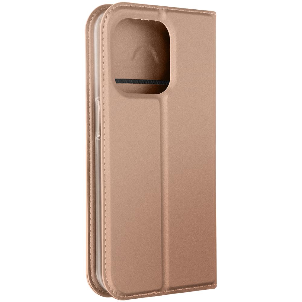 Custodia Per Iphone 15 Pro Portacarte Supporto Video Rose Gold - Foto 1