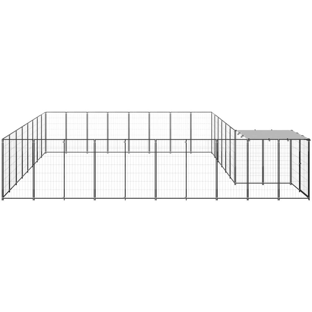 Gabbia Per Cani Argento 20,57 M In Acciaio - Foto 3