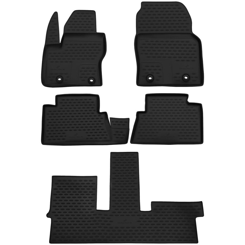 Tappetini In Gomma Per Auto Su Misura Xtr Per Ford Grand C-max, 7 Posti 2010-2019 - Foto 1