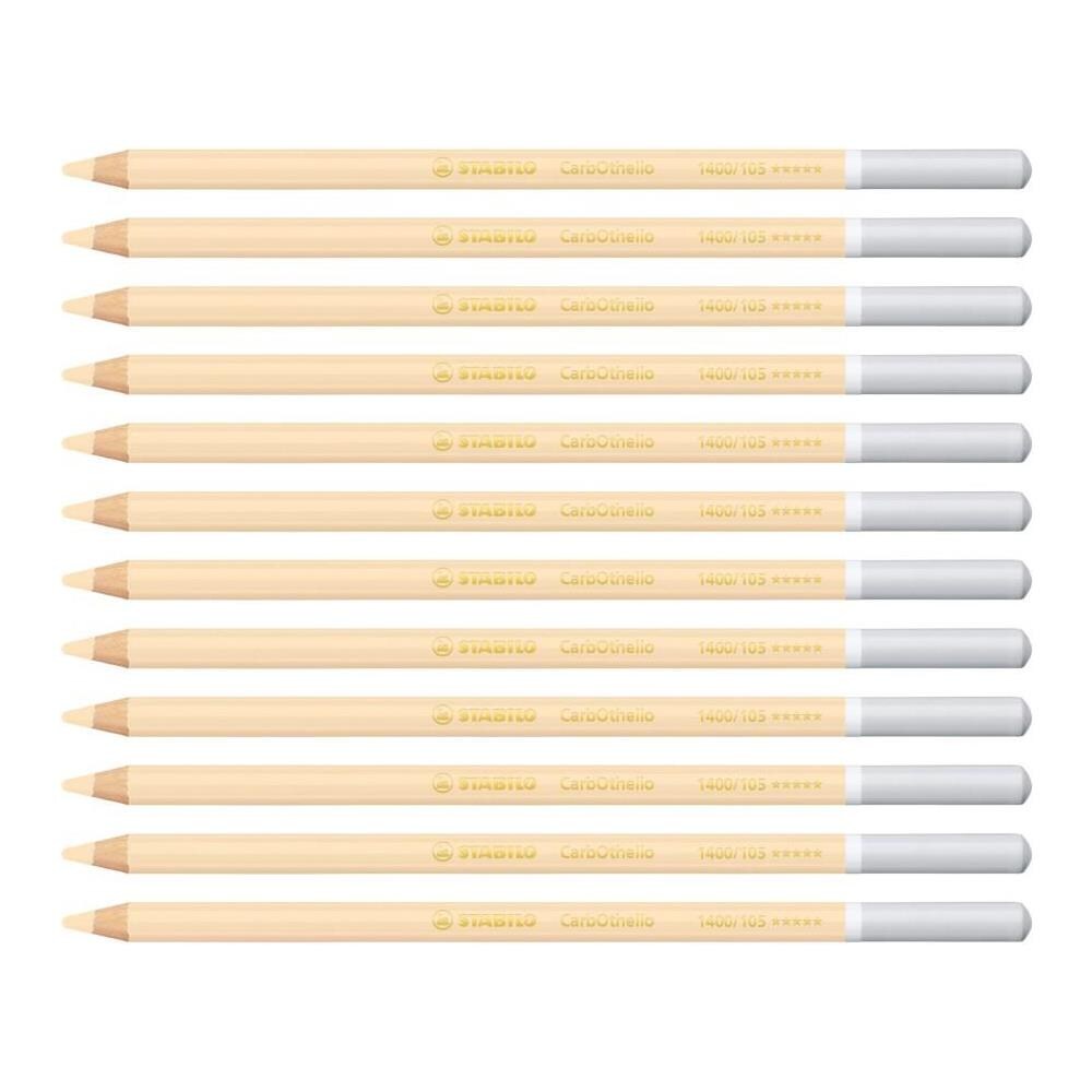 CarbOthello - Matita colorata Premium - Confezione da 12 - Avorio - Foto 1