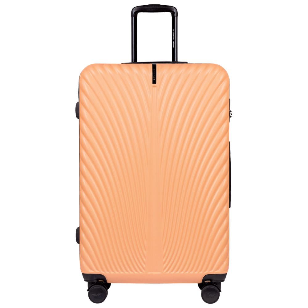 Valigia rigida grande Wings Swan da 28"" - Arancione pesca - Foto 2