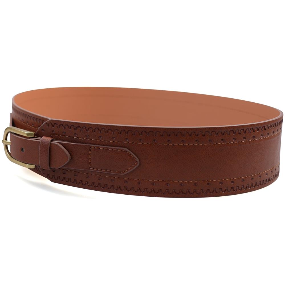 Cintura Classica Marrone Scuro - Foto 1