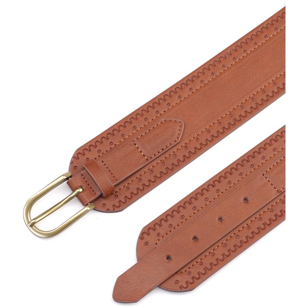 Cintura Classica Marrone Scuro - Foto 2