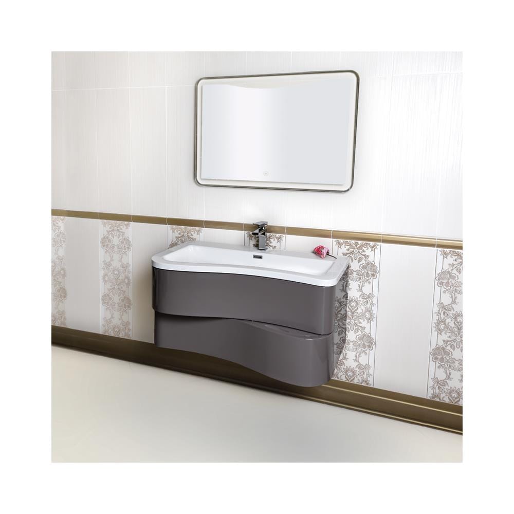 MARINELLIGROUP - - Mobile Bagno Sospeso Moderno 90 Cm Con Lavabo E ... MARINELLIGROUP - - Mobile Bagno Sospeso Moderno 90 Cm Con Lavabo E ...