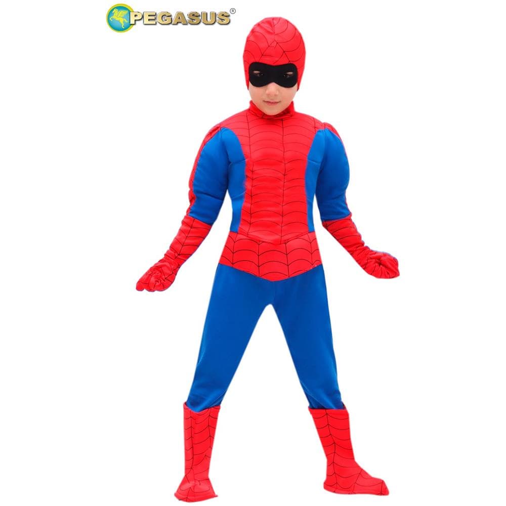Costume Ragno Di Pegasus Vestito Carnevale Bambini 3/4 Anni - Foto 1