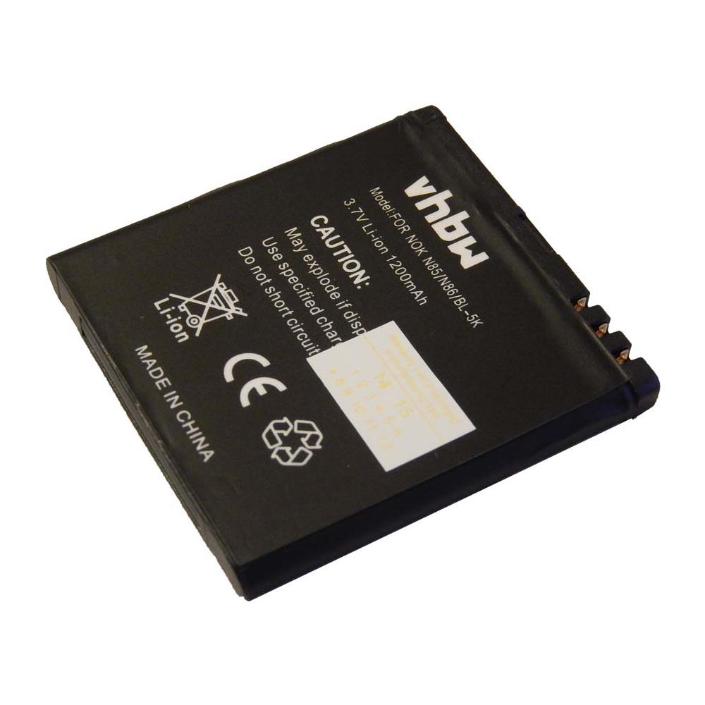 Batteria Sostituisce Nokia Bl-5k Per Smartphone Cellulare (1200mah, 3,7v, Li-ion)  - Foto 2