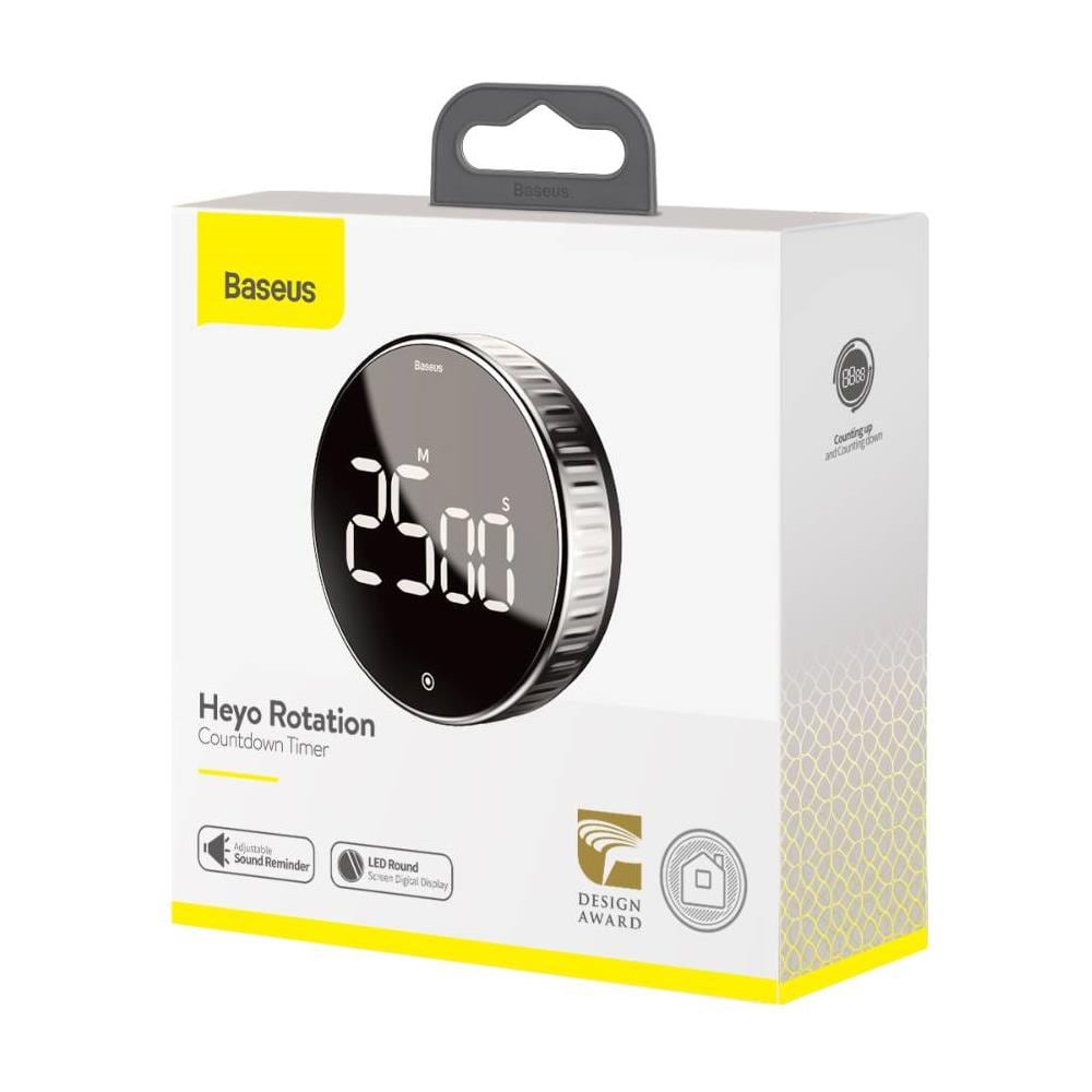 Casa Heyo Timer Rotazione Alla Rovescia Nero (acdjs-01) - Foto 1