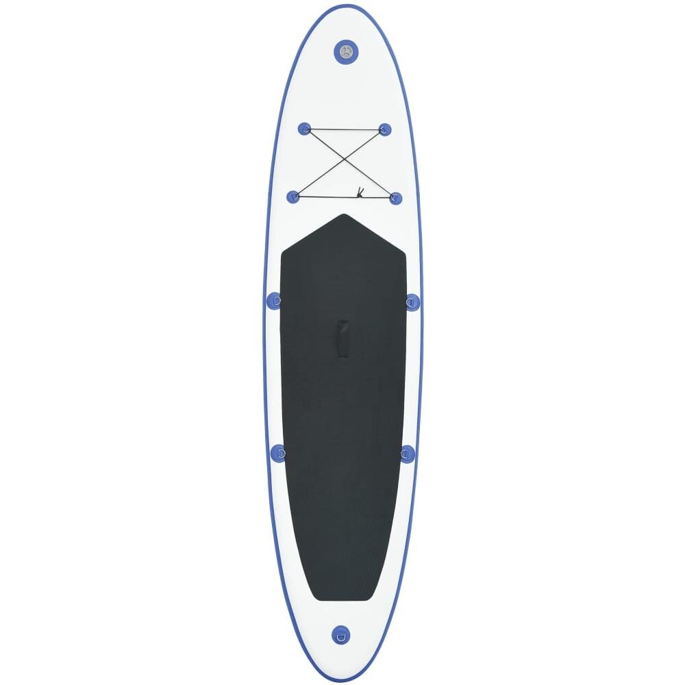 Set Tavola da SUP e Surf Gonfiabile Blu e Bianco - Foto 3