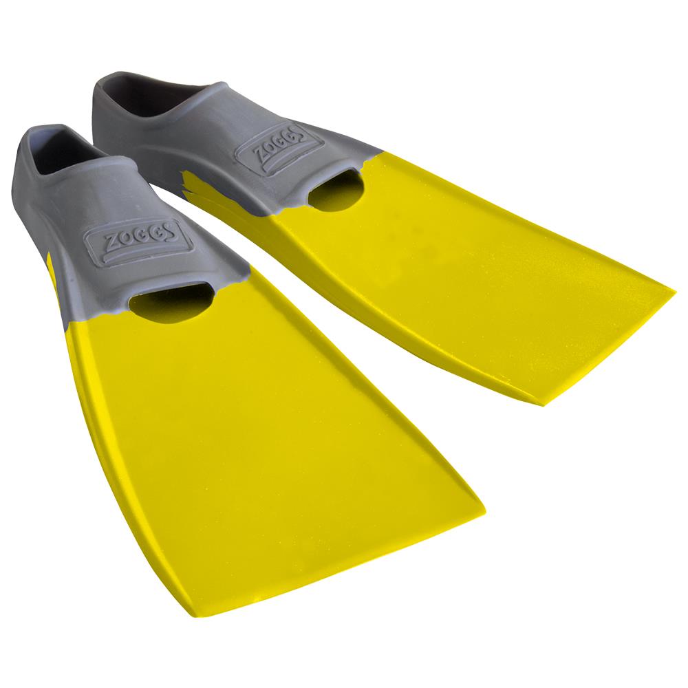 Long Blade Rubber Fins 37/38 Giallo - Foto 1