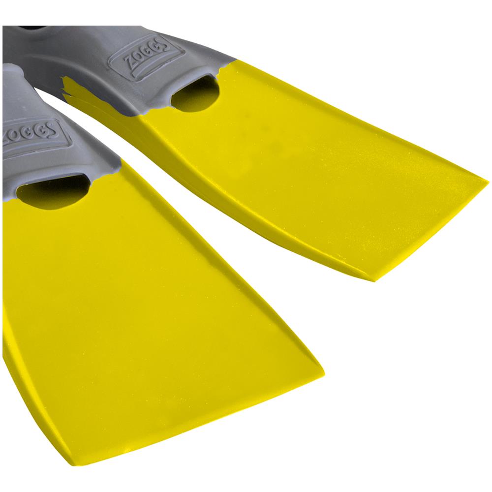 Long Blade Rubber Fins 37/38 Giallo - Foto 3