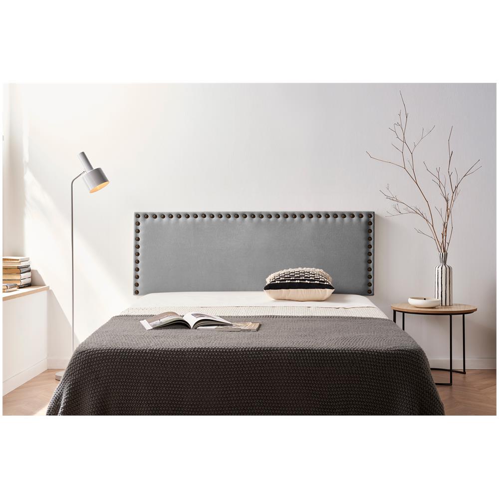 Testiera Imbottita Modena Acualine 130x55x8 Cm - - Foto 2