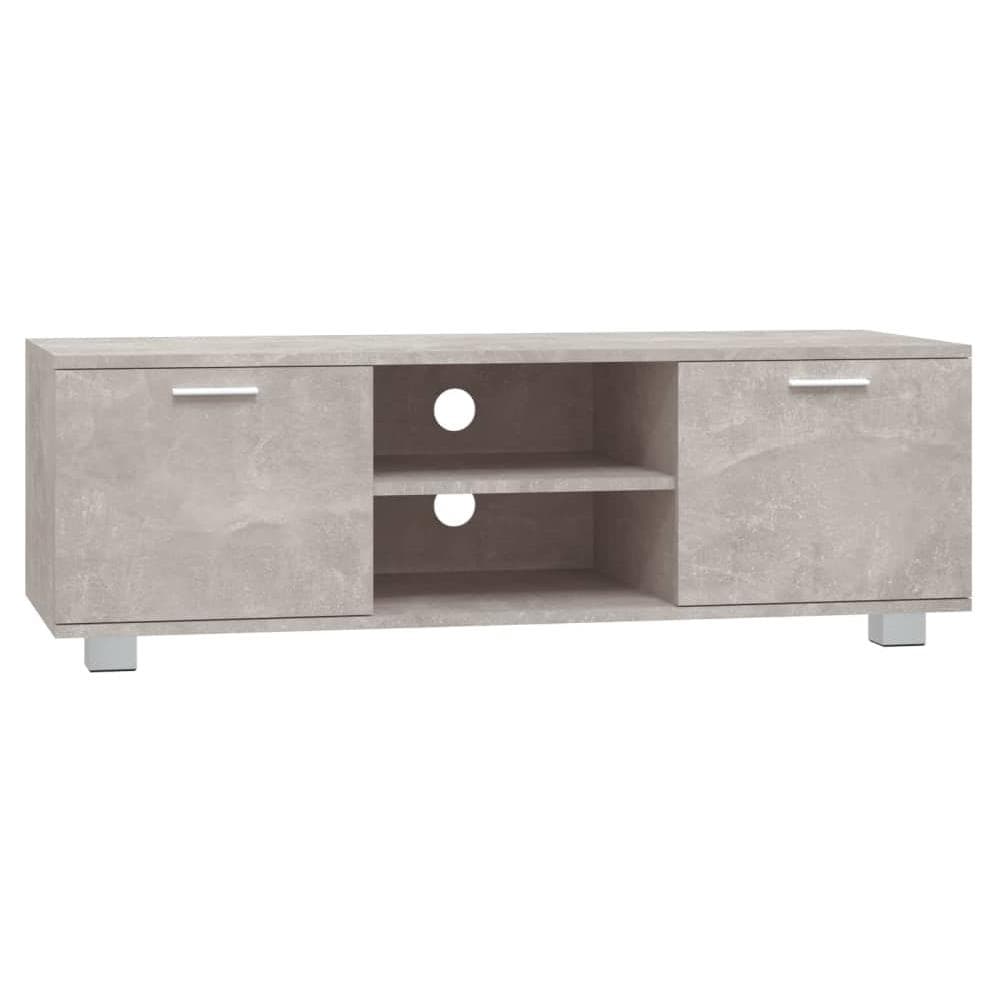 Mobile Per Tv Grigio Cemento 120x40,5x35 Cm Legno Multistrato - Foto 1