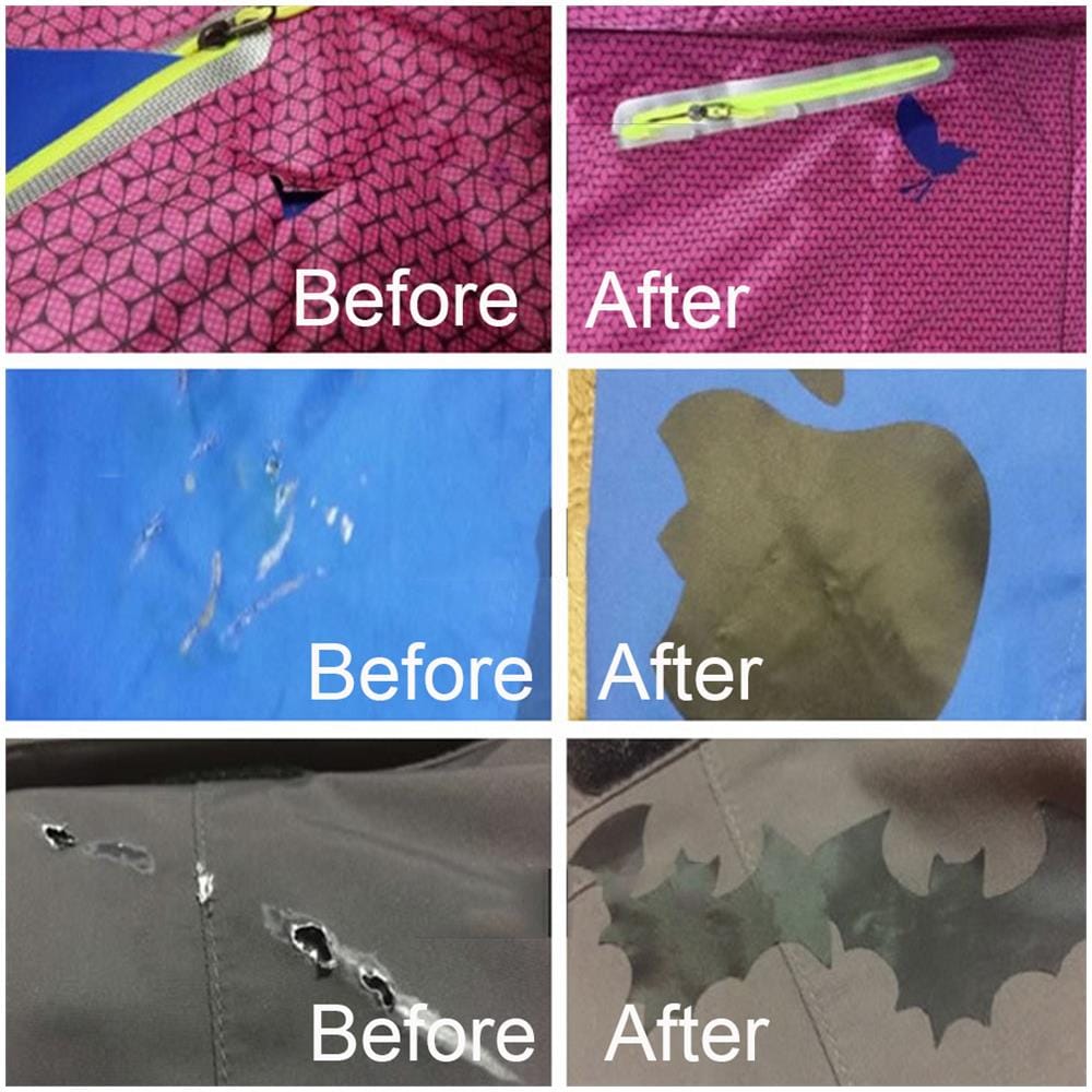 Toppe Autoadesive Impermeabili Della Squadra 5 Pz Black - Foto 5