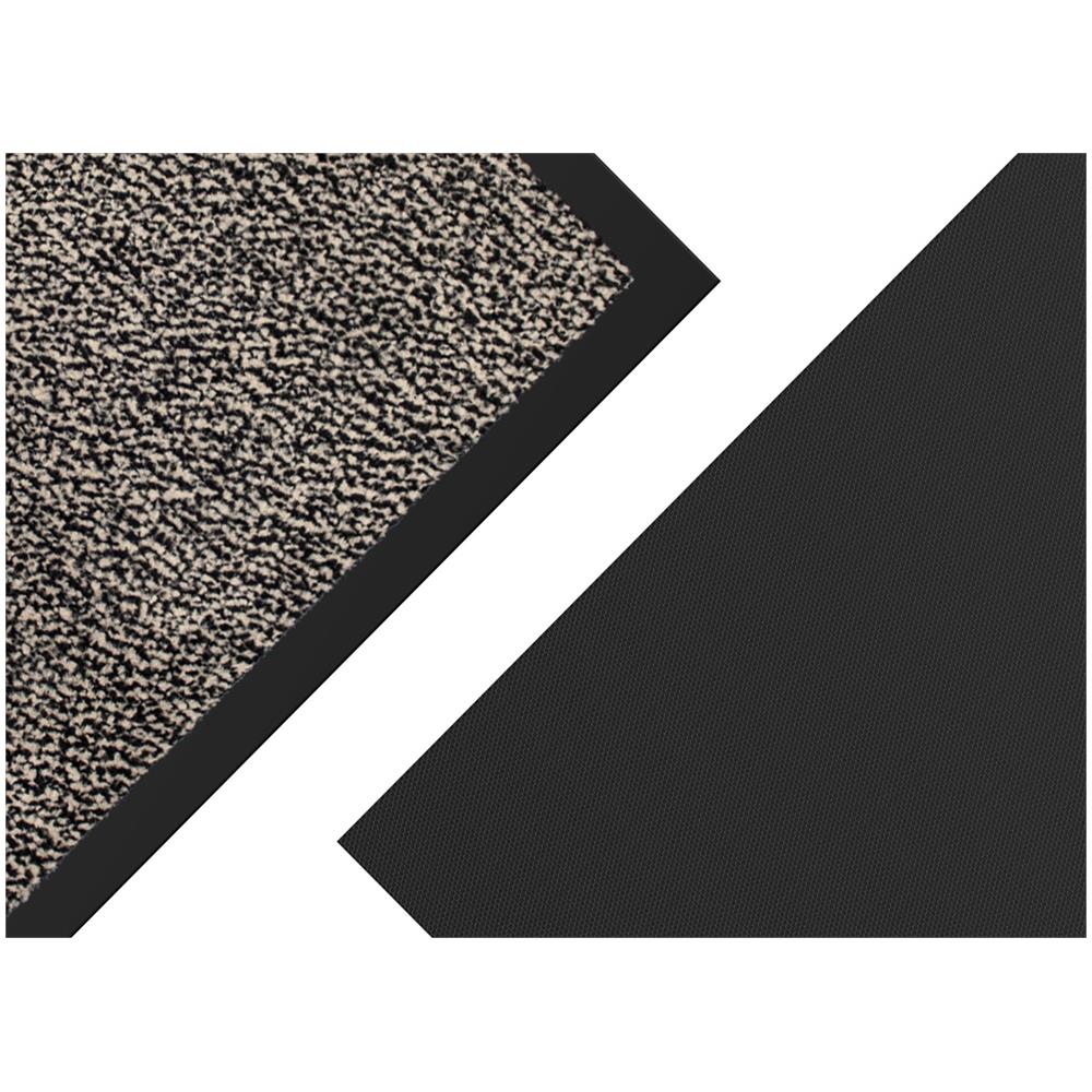 Tappeto Zerbino Entrata Ingresso Casa Esterno Interno Antiscivolo Asciugapassi Nevada 40x60 Beige - Foto 2