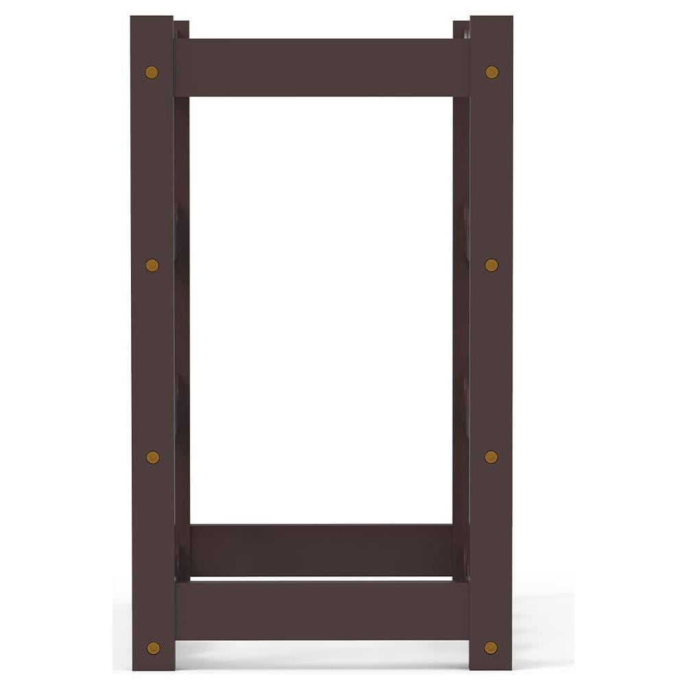 Cantinetta Portavino In Legno Bambã¹ Noce Con 16 Scomparti Bar Portabottiglie - Foto 3